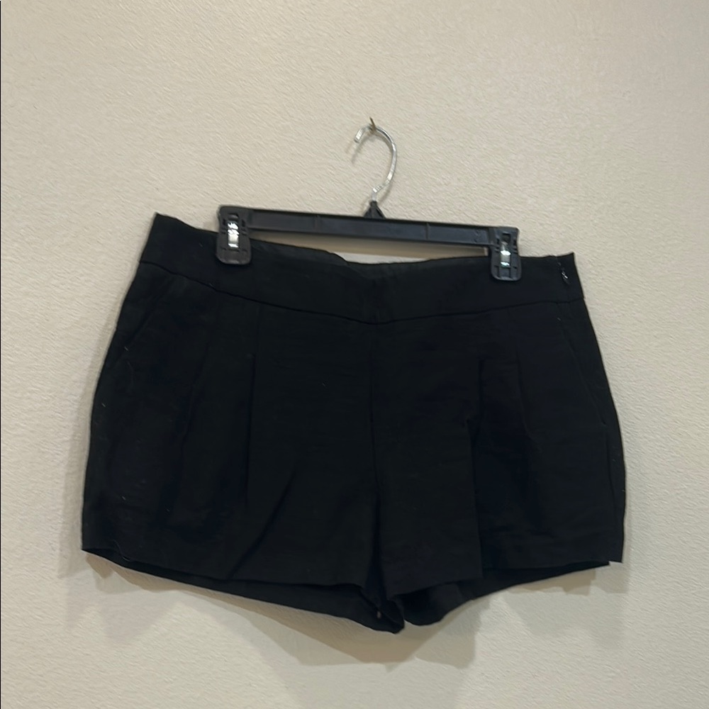 J. Crew Black High Waist Shorts with Elastic Waistband